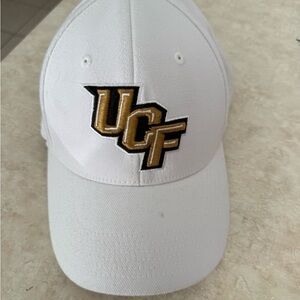 UCF White Baseball Cap